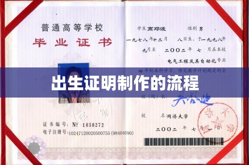 上林出生证明制作的流程