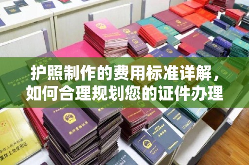 上林护照制作的费用标准详解，如何合理规划您的证件办理预算