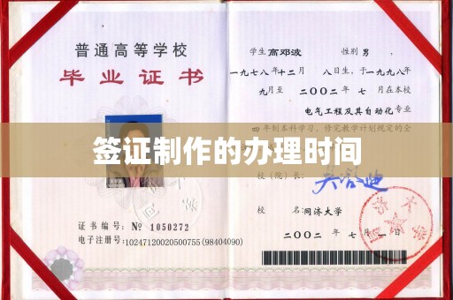 上林签证制作的办理时间