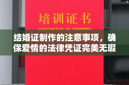 上林结婚证制作的注意事项，确保爱情的法律凭证完美无瑕