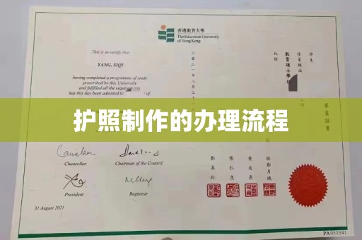 上林护照制作的办理流程
