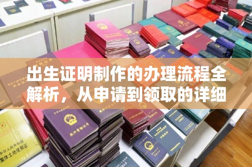 上林出生证明制作的办理流程全解析，从申请到领取的详细指南