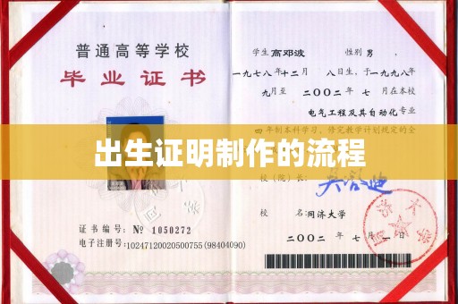 上林出生证明制作的流程